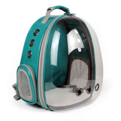 Dog Backpack Breathable Holes Pet Travel Carrier Backpack For Cats And Small Dogs Space Capsule Pet Bag