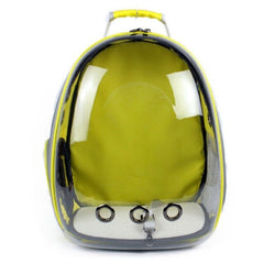 Dog Backpack Breathable Holes Pet Travel Carrier Backpack For Cats And Small Dogs Space Capsule Pet Bag