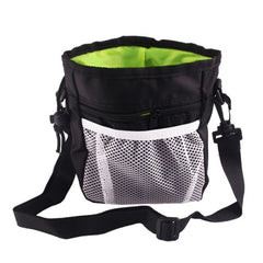 Drawstring Pocket Design Dog Pouch Walking Food Treat Snack Bag Anti-Bait Training Pockets Waist Storage Hold Dog Training Tool