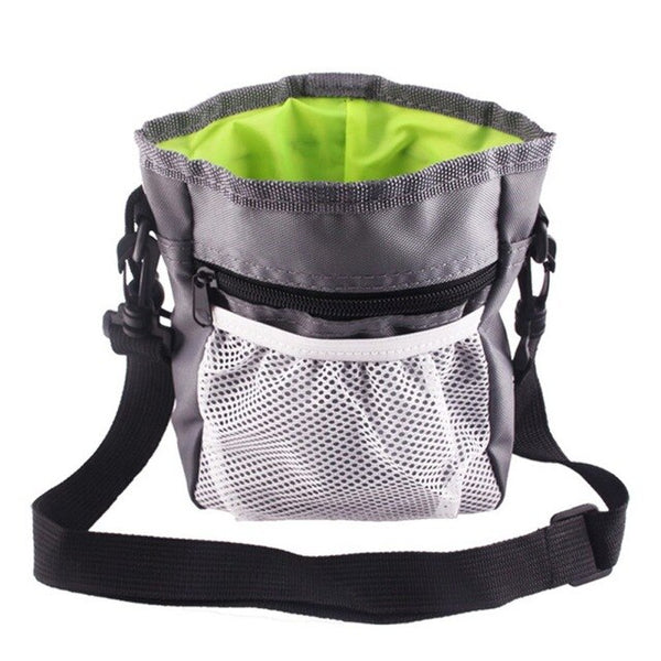 Drawstring Pocket Design Dog Pouch Walking Food Treat Snack Bag Anti-Bait Training Pockets Waist Storage Hold Dog Training Tool