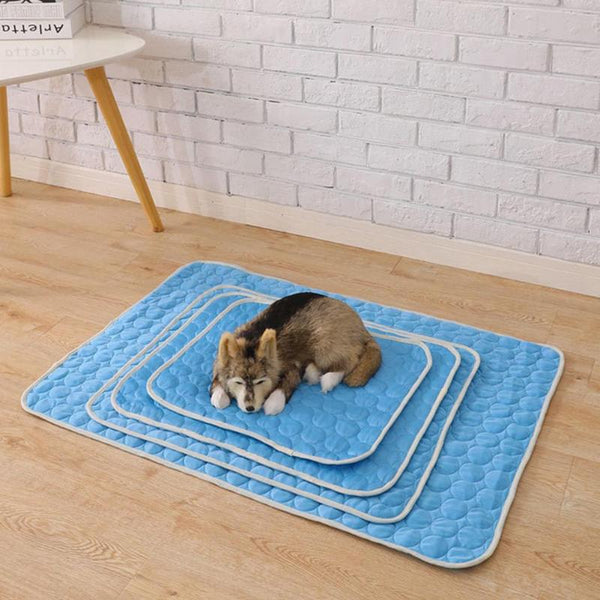 Summer Pet Dog Cooling Mat Ice Blanket for Puppy Dog Cats Sofa Pad Bedding Mats Pet Cooling Pad Kennel Mat Pet Supplies